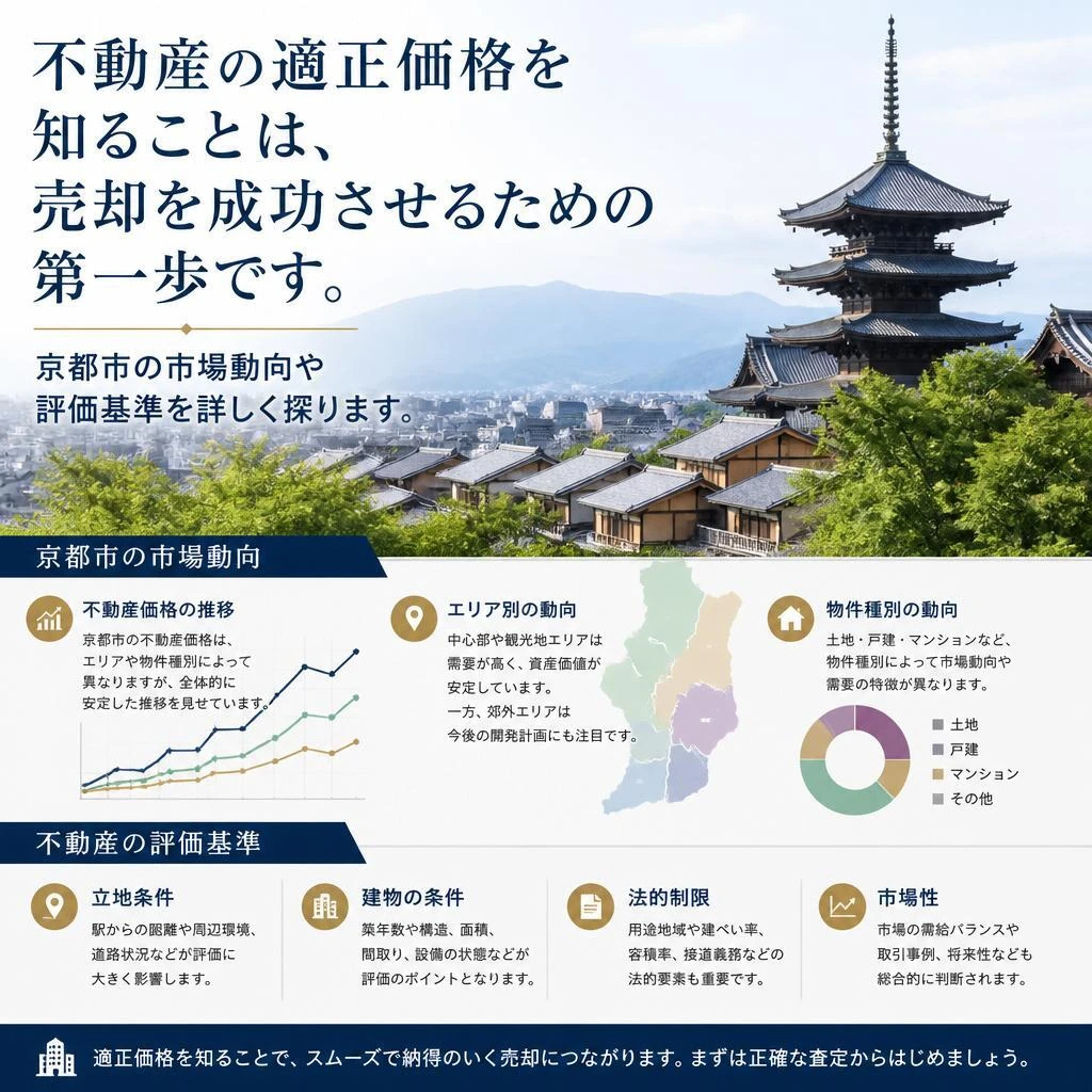 2. 京都市における不動産評価のポイント