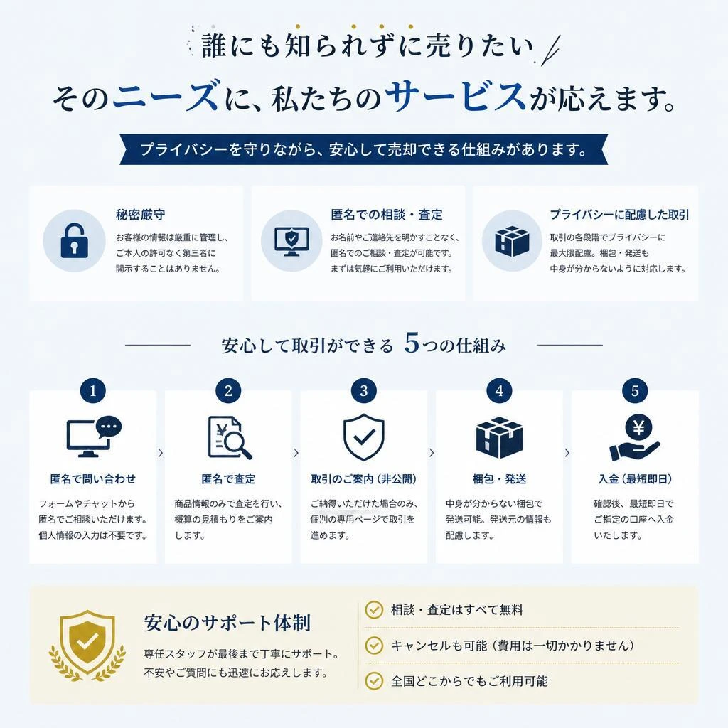 5. 匿名性を保つ不動産売却